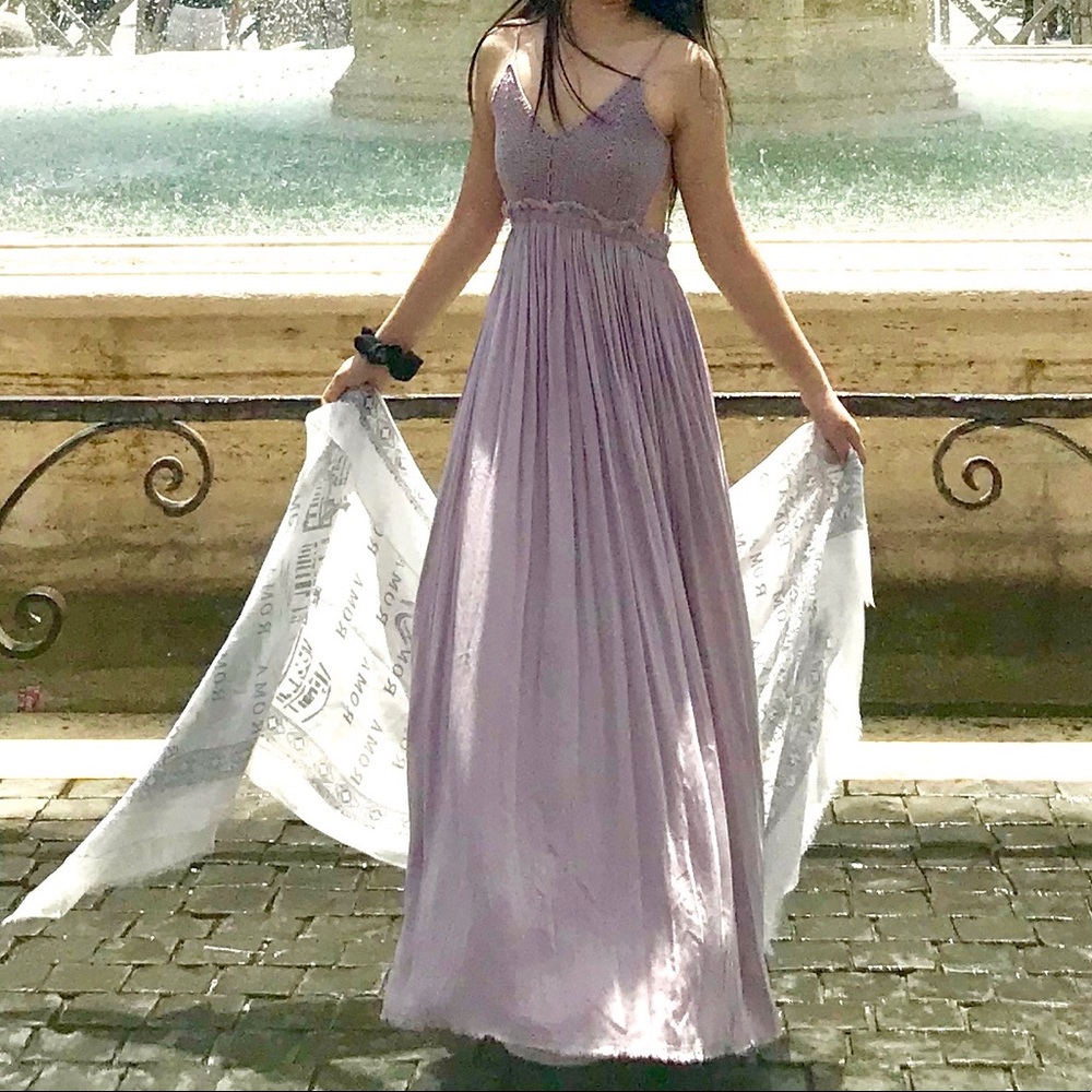 Papaya Maxi Dress